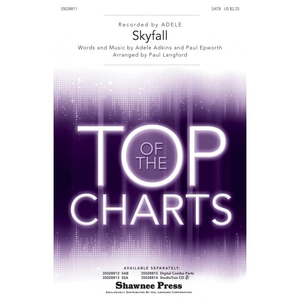 ADELE SKYFALL (ARR LANGFORD PAUL) SATB CHORAL