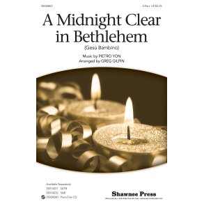 Pietro Yon: A Midnight Clear In Bethlehem (Arr. Gilpin) (2-Part)