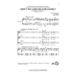 Didn't My Lord Deliver Daniel? (Arr. Gilpin) (SATB)