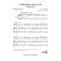 Henry Purcell: Good People, Be Ye Glad (Arr. Gilpin) (SATB)