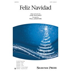 Feliciano Jose Feliz Navidad (Arr Langford Paul) Satb Choral