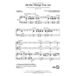 Kern/Hammerstein All The Things You Are (Arr Hayes Mark) Ssaa Choral