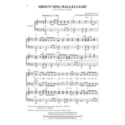 Sorenson Heather Shout! Sing Hallelujah! Satb Chor