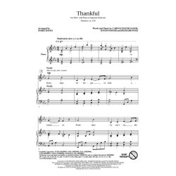 Josh Groban: Thankful (Arr. Mark Hayes - SSA)