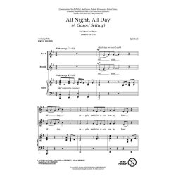 All Night, All Day (Arr. Gilpin) (2-Part)