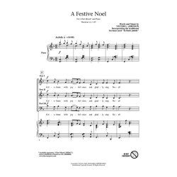 Johnson Victor C A Festive Noel 3 Part Mixed Chor