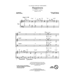 Clark Gesner: Happiness (Arr. Gilpin) (3-Part)