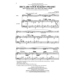 Ennio Morricone: Declare Your Maker's Praise! (Arr. Larson) (SATB)