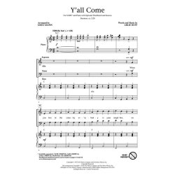Arue Duff: Y'All Come (Arr. Gilpin) (StudioTrax CD)