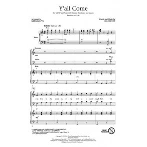 Arue Duff: Y'All Come (Arr. Gilpin) (StudioTrax CD)