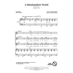 A Marshmallow World (Arr. Gilpin) (SSA)