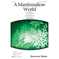 A Marshmallow World (Arr. Gilpin) (SAB)