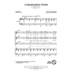 A Marshmallow World (Arr. Gilpin) (SAB)
