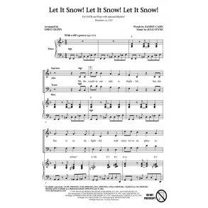 Let It Snow! Let It Snow! Let It Snow! (Arr. Gilpin) (StudioTrax CD)