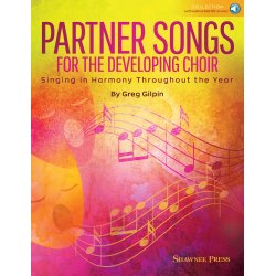 Partner Songs For The Developing Choir (Arr. Gilpin) (2-Part) (Book/Online Audio)