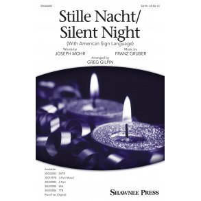 Franz Gruber: Stille Nacht/Silent Night (Arr. Gilpin) (SATB)