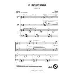 Greg Gilpin: In Flanders Fields (SATB)