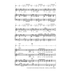 It Is Good to Give Thanks to the Lord : Unison/2-Part Treble