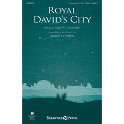 Royal David's City : Unison/2-Part Treble