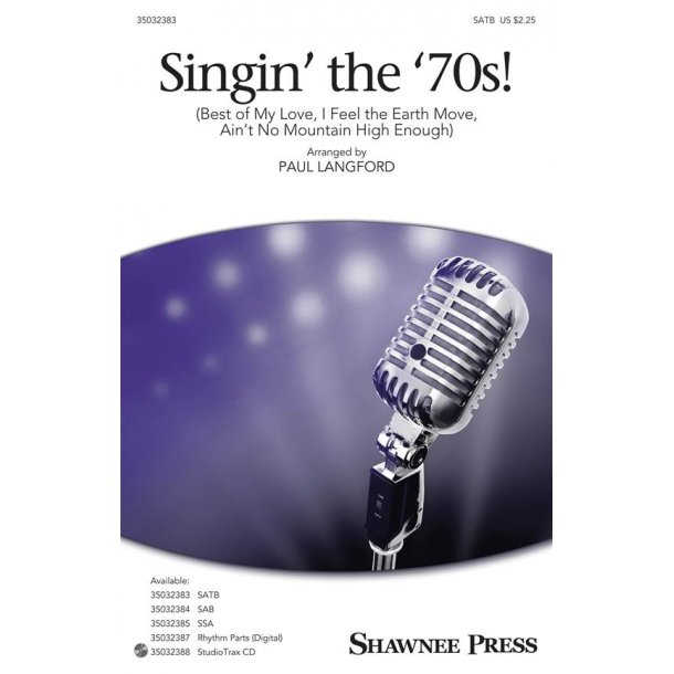 Singin' the '70s! : Best of My Love/I Feel the Earth Move/Ain't No Mountain High Enough