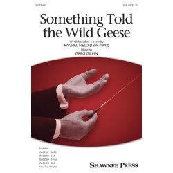 Something Told the Wild Geese