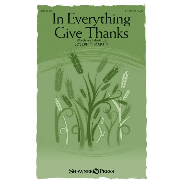 In Everything Give Thanks
