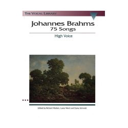Johannes Brahms: 75 Songs - High Voice