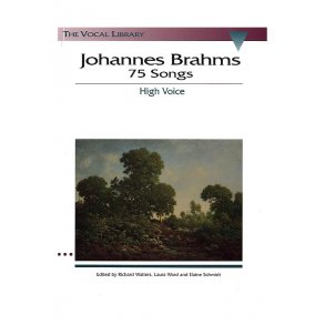 Johannes Brahms: 75 Songs - High Voice