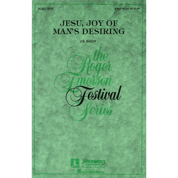 Jesu, Joy of Man's Desiring