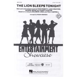 The Lion Sleeps Tonight (arr. Emerson) - 2-Part