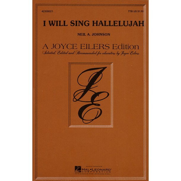 I Will Sing Hallelujah