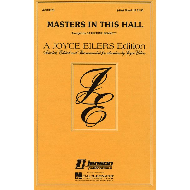 Masters in This Hall