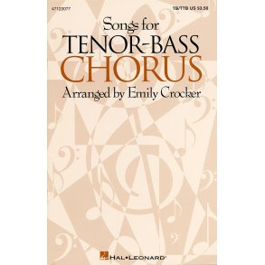 Songs for Tenor-Bass Chorus Collection