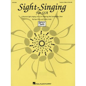 Sight-Singing for SSA (Resource) Teacher Ed.