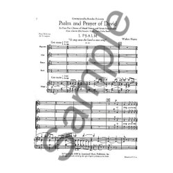 Walter Piston: Psalm And Prayer Of David