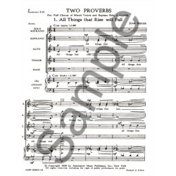 All Things That Rise Will Fall From '2 Proverbs'