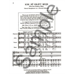 Kde Su Kravy Moje  A Cappella