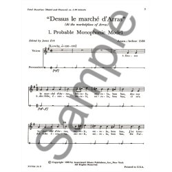 Chanson Dessus Le Marche D' Arras  A Cappella