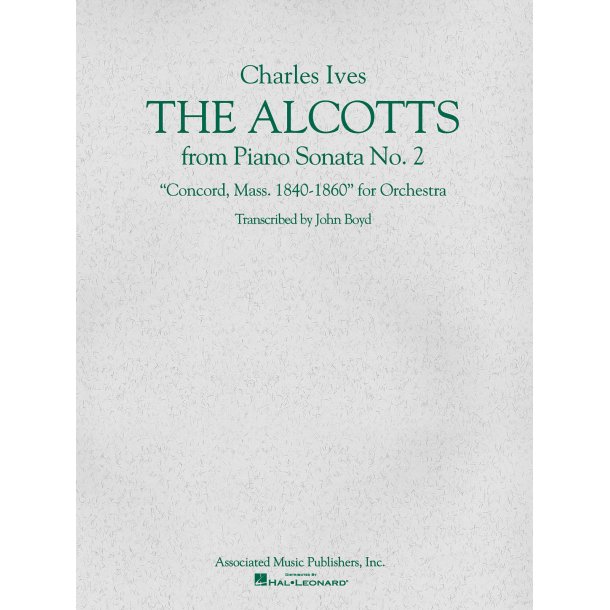 The Alcotts (from Piano Sonata No. 2, Third Movement)