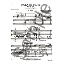Polka & Fugue Concert Condensed Score From Schwanda The Bagpiper