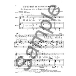 Now From Your Eyes Md Or Lo No Longer Shines/Hoy No Lucio Vo/Pno