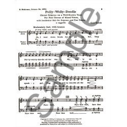 Polly Wolly Doodle A Cappella