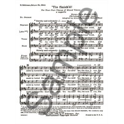 Tis Finish'd   A Cappella