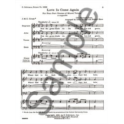 Love Is Come Again     A Cappella