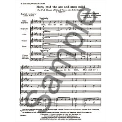 Here Mid The Ass And Oxen Mild With Soprano Solo A Cappella
