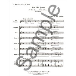 Fix Me Jesus A Cappella Negro Spiritual Soprano Solo