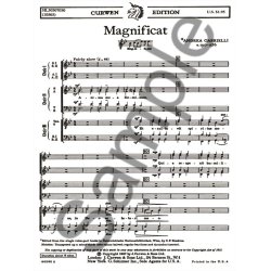 Magnificat For Three Choruses SATB TTBB SSAA