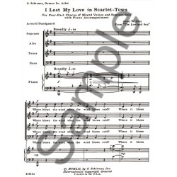 I Lost My Love In Scarlet Town (From 'Lowland Sea') W/Piano-Soprano Solo Alec Wild