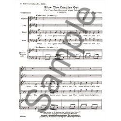 Blow The Candles Out  A Cappella