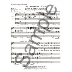 American Hymn, An With Organ